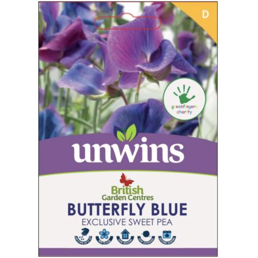 BGC Unwins Sweet Pea - Butterfly Blue
